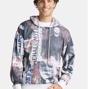 Urban Graphic Print Hoodie